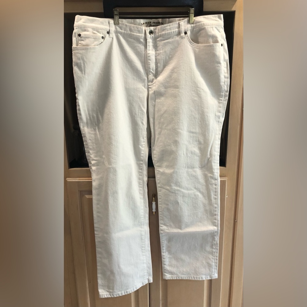 Lauren Ralph Lauren Cream Premium Jeans Sz. 20W